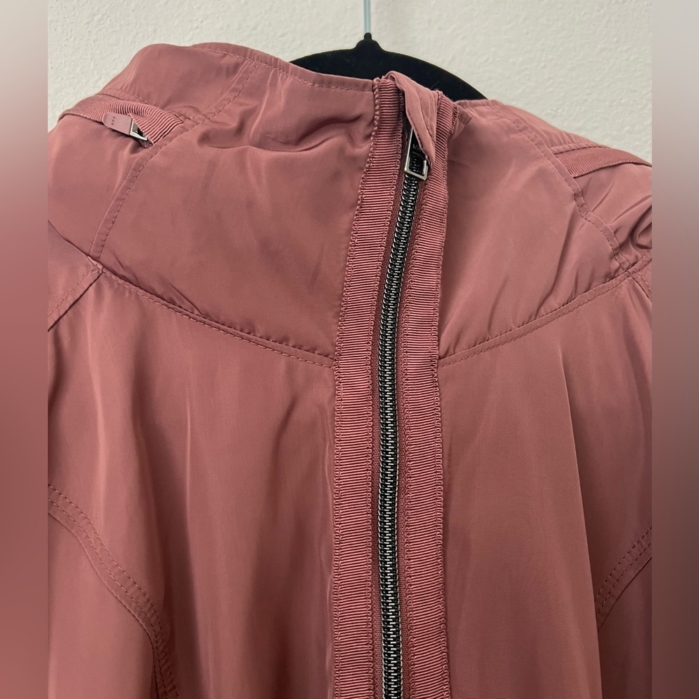 Athleta Dusty Rose Drip Drop Lightweight Jacket Women's Size 2X (0582) - Picture 7 of 11
